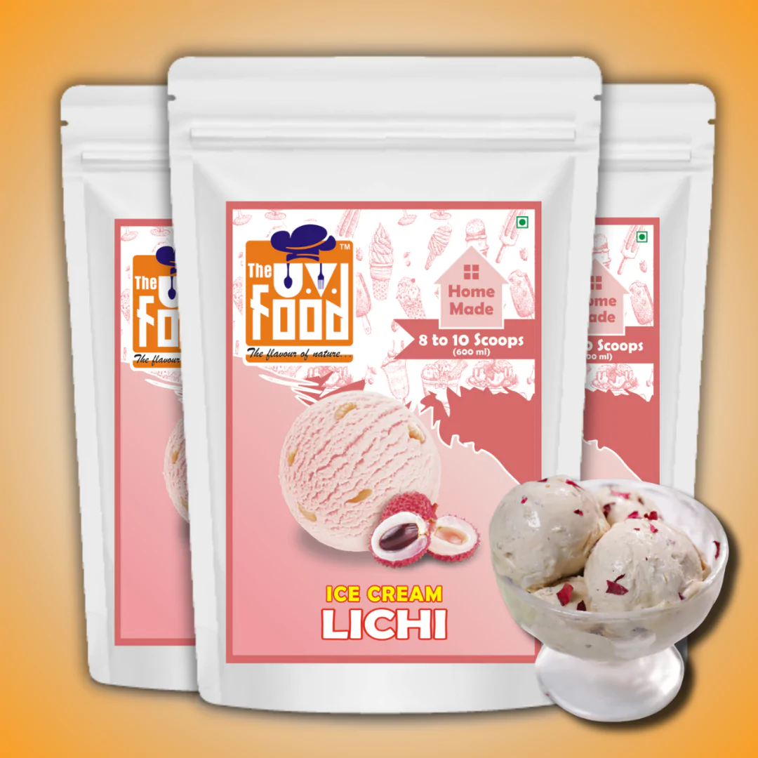 Litchi Ice cream Premix Combo 3